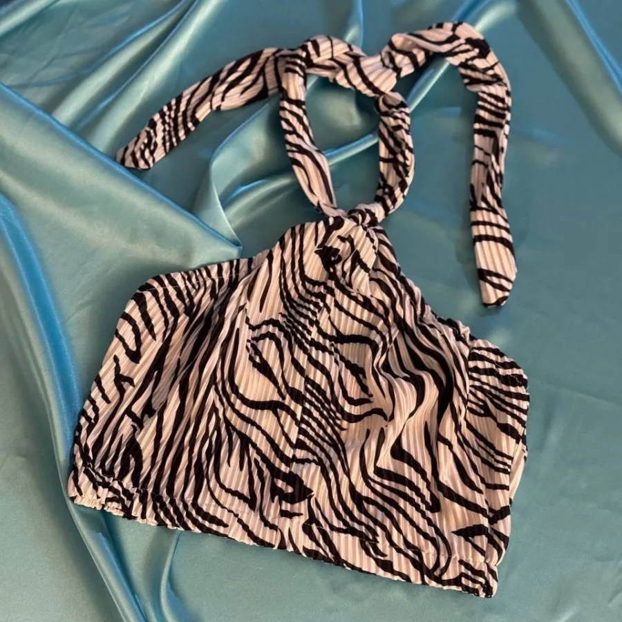 کراپ تاپ مجلسی برند Shein