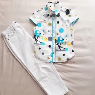 شومیز آستین کام ترک