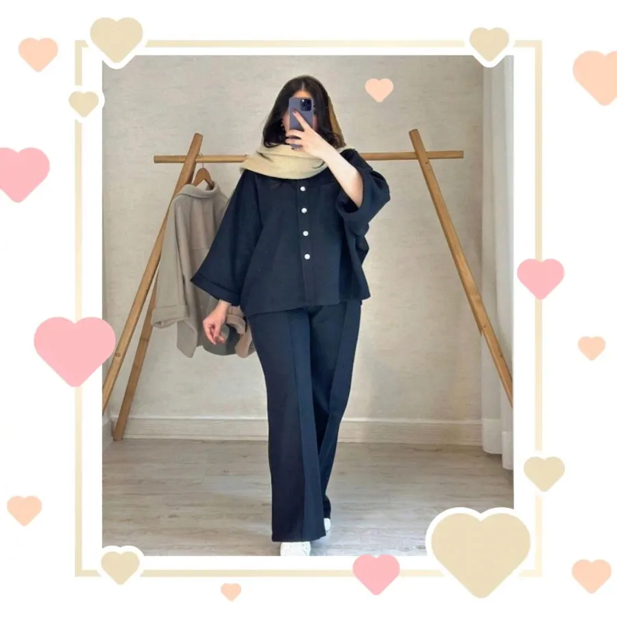 ست شومیز و شلوار بگ