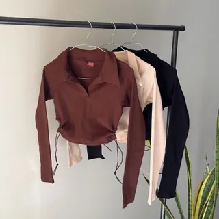 کراپ آستین دار بغل گت