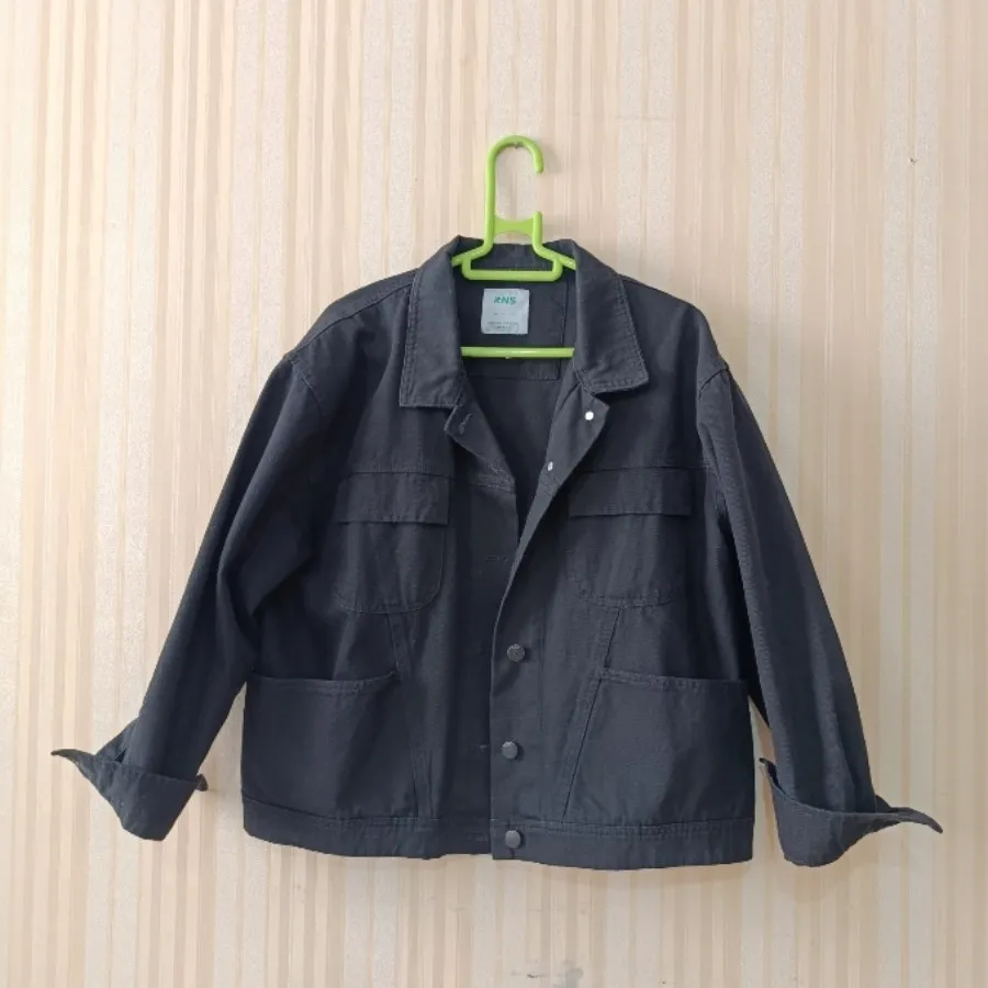 کت کتان مشکی