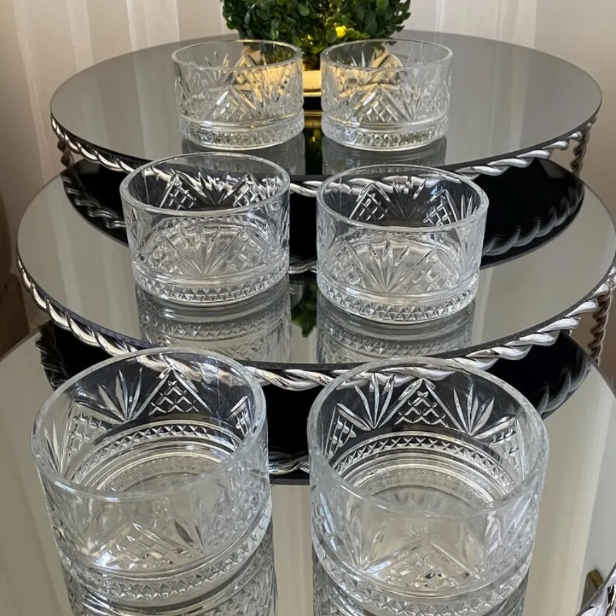 کاسه آجیل خوری کریستال