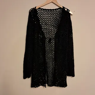 ژاکت قلاب بافی