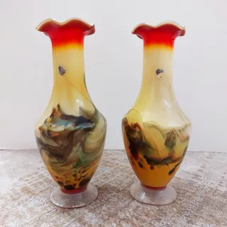 گلدان ابر و باد قدیمی