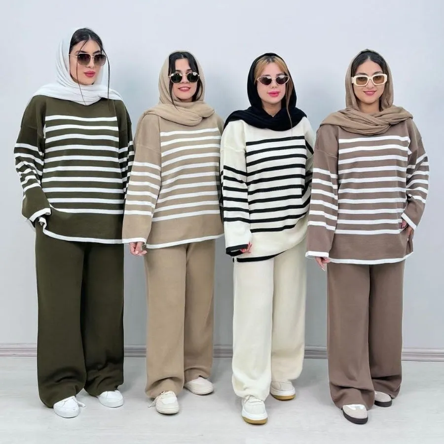 ست بافت راه راه