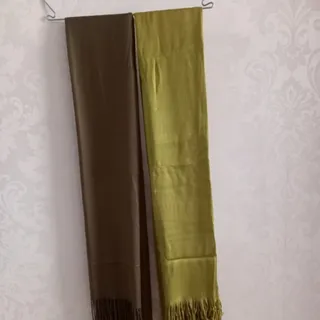 شال نخی تک رنگ