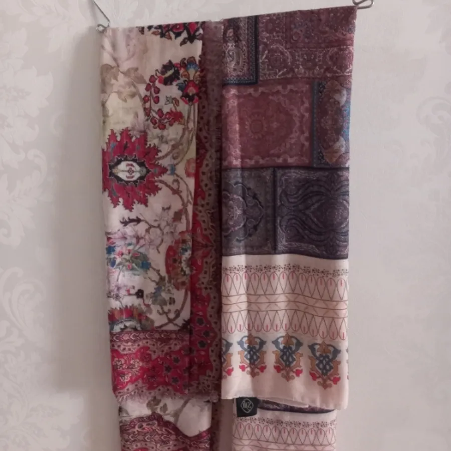 روسری نخی طرح سنتی