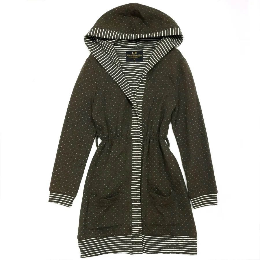 سوییشرت کلاهدار بلند