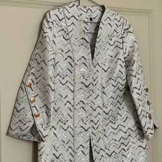 مانتو مجلسی ژاکارد