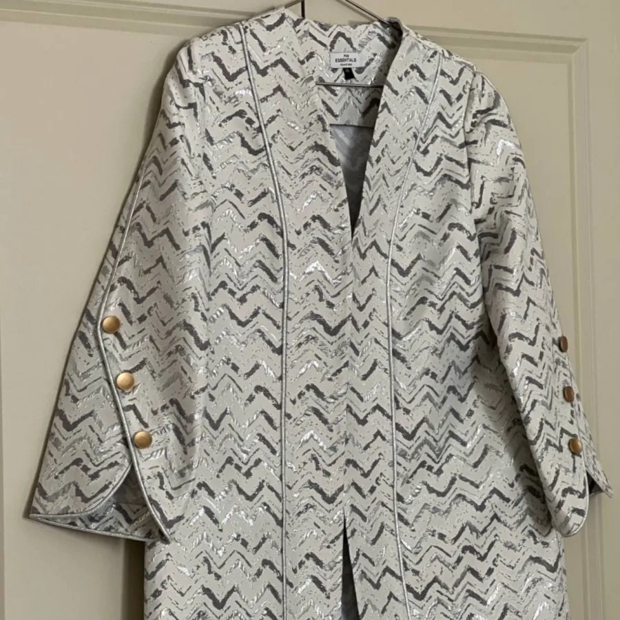 مانتو مجلسی ژاکارد