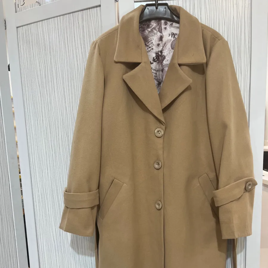 پالتو فوتر زنانه کرم شیک