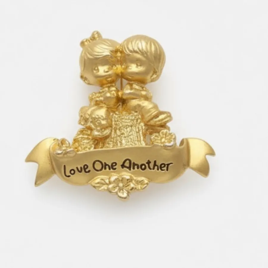 گل سینه طرح عشق