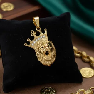 آویزگردنی طرح شیر