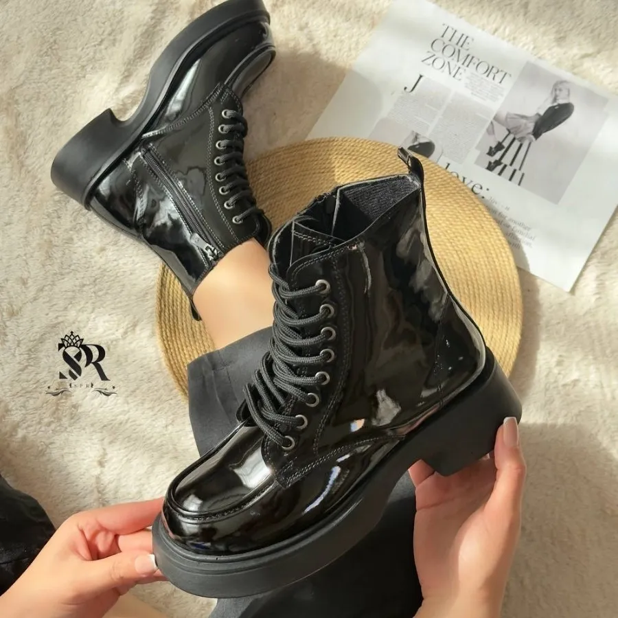 بوت ورنی اسپرت دخترانه