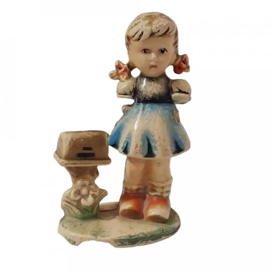 مجسمه دختر  قدیمی خارجی