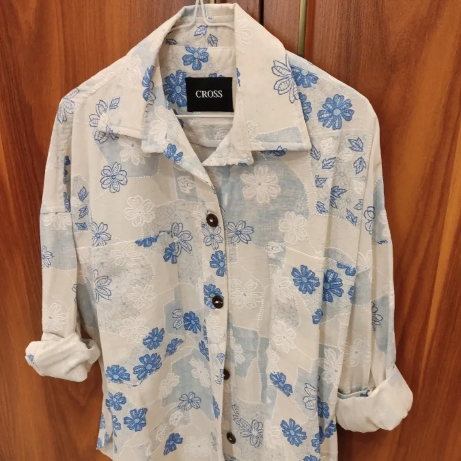 شومیز لینن مزونی