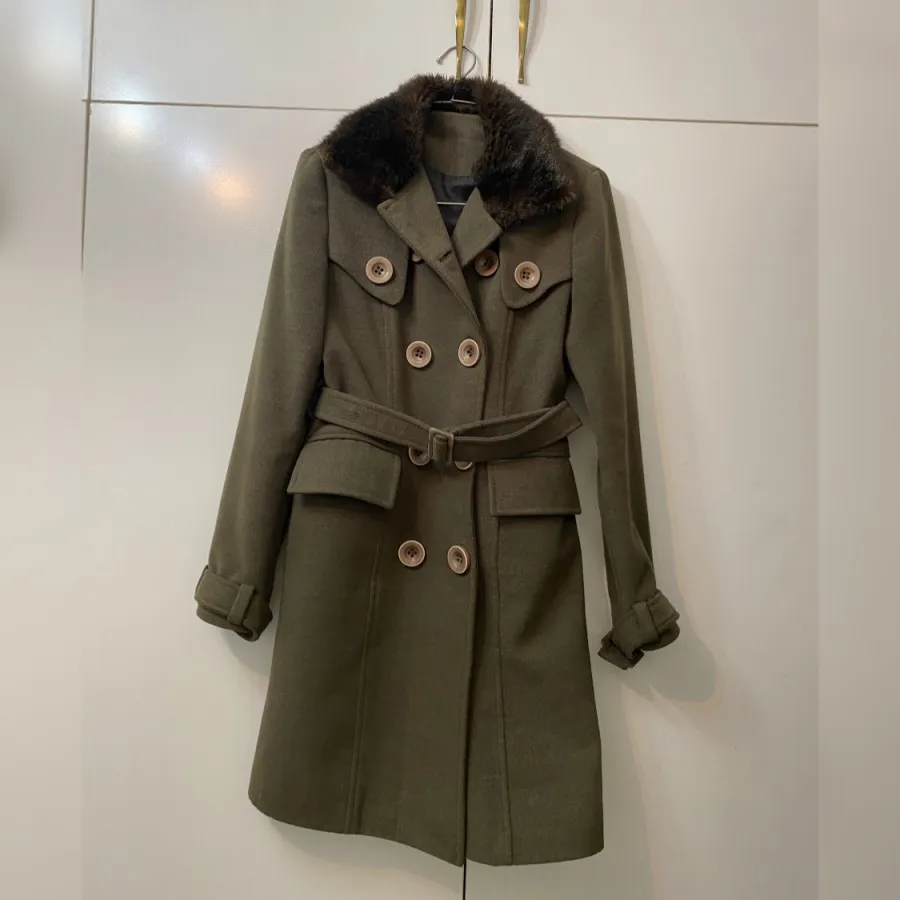 پالتو یقه خز