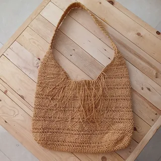 کیف رافیا حصیری بزرگ