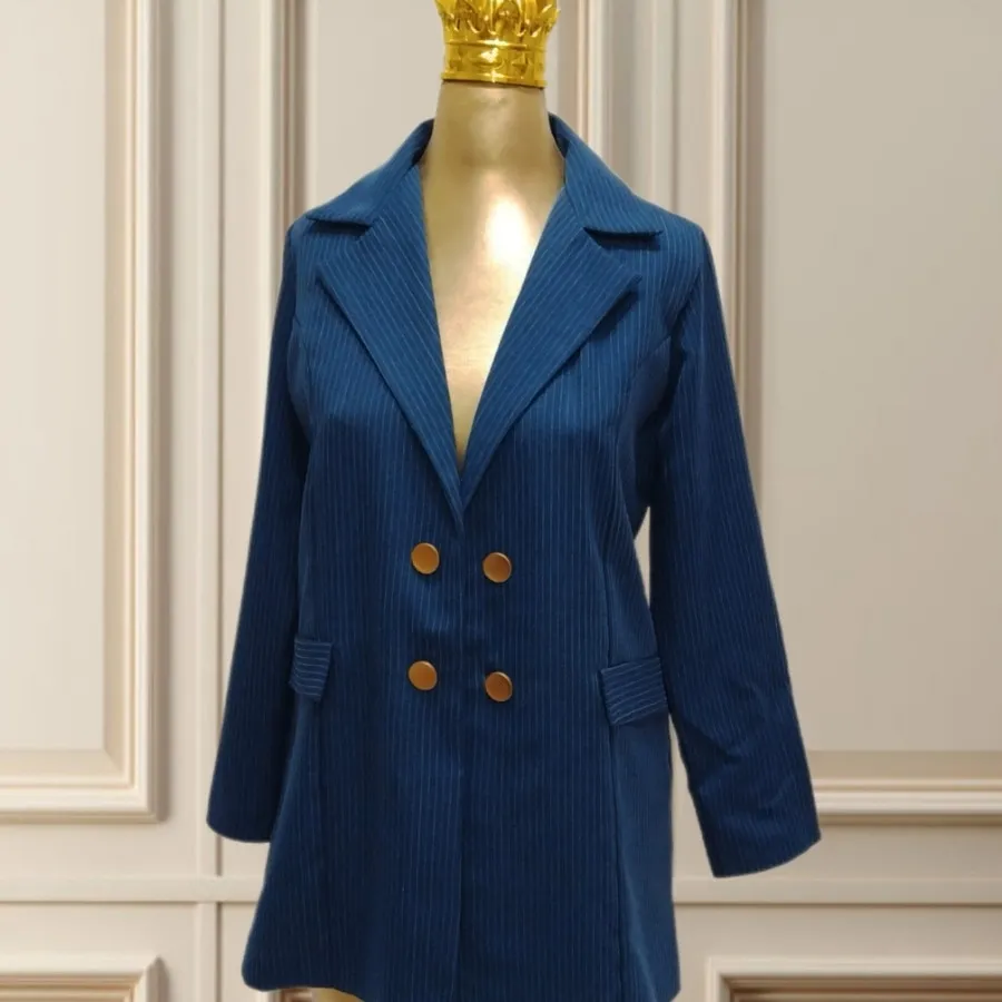 کت دیپلمات سرمه ای