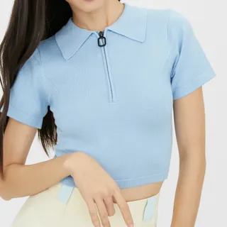 تیشرت کشی ابی پاستلی