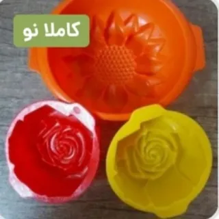 قالب ژله سیلیکونی و شابلو