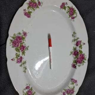 سه عدد دیس پلوخوری گلسرخی