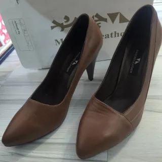 کفش پاشنه بلند چرم مشهد
