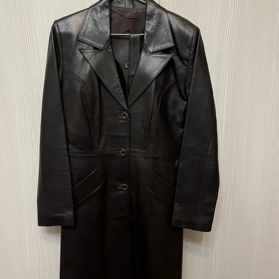 پالتو چرم طبیعی