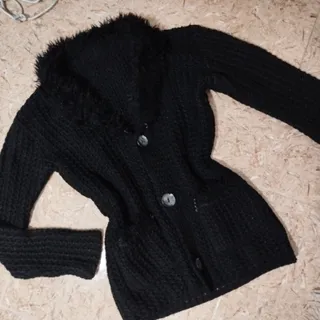 بافت مشکی ضخیم