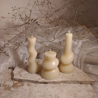 قالب ست سه تایی شمع دنسر