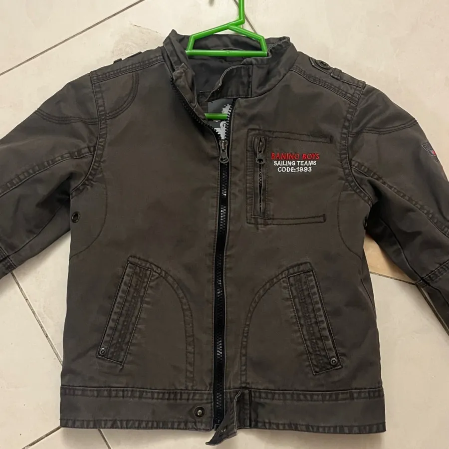 کاپشن کتان پسرانه