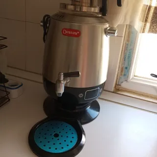 سماور برقی با قوری پیرکس