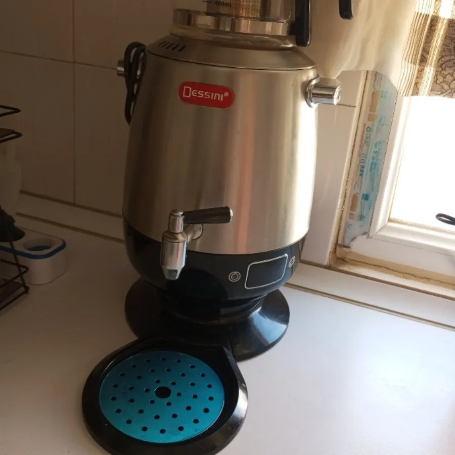 سماور برقی با قوری پیرکس