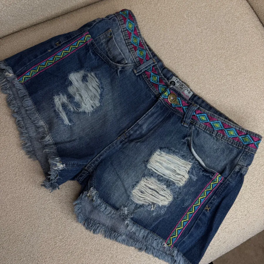 شلوارک جین برند ترنووا