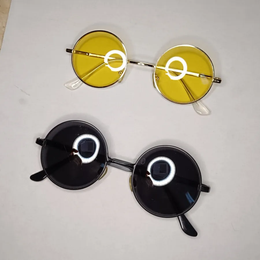 عینک صفحه گرد