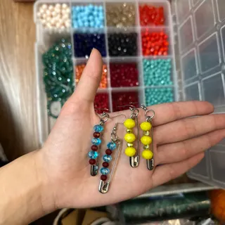 گوشواره استیل مینیمال