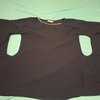 تونیک حریر سورمه ای خیلی