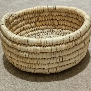 سبد حصیری بزرگ