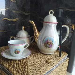 سرویس قهوه خوری قدیمی