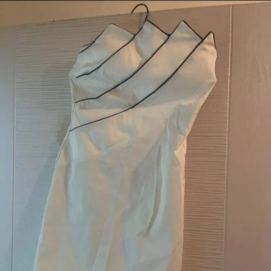 پیراهن دکلته سفید خرید ال