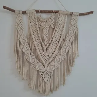 دیوارکوب مکرومه