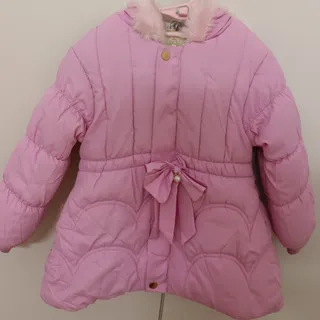 کاپشن صورتی بسیار گرم