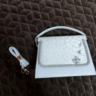 کیف سفید مجلسی