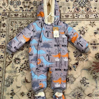 کاپشن سرهمی طوسی