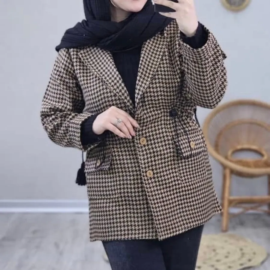 پالتو پیچازی یقه انگلیسی