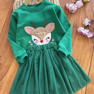 بلوز و دامن دخترانه گوزن