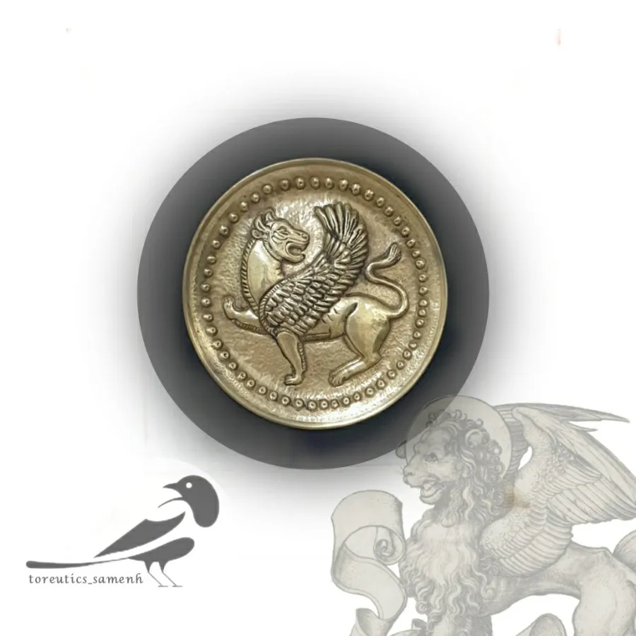 بشقاب قلم زنی خاص