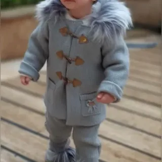 ژاکت ترک با شلوار بندی