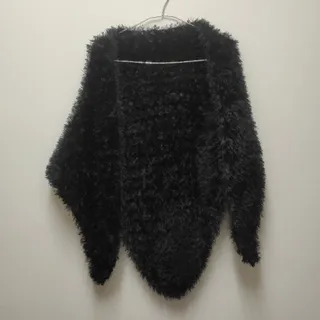 شال سه گوش بافتنی