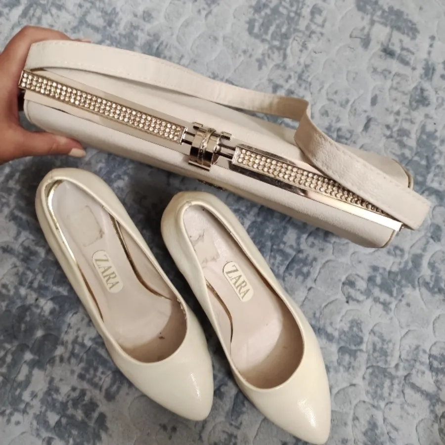 ست کیف و کفش مجلسی